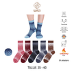 Calcetines de Lana y Cachemira Mujer