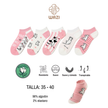 Calcetines Tobilleros Mujer Estampados
