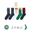 Calcetines de Algodón Estampados de Hombre