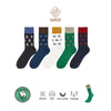 Calcetines de Algodón Estampados de Hombre