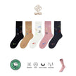 Calcetines de Algodón Estampados de Mujer