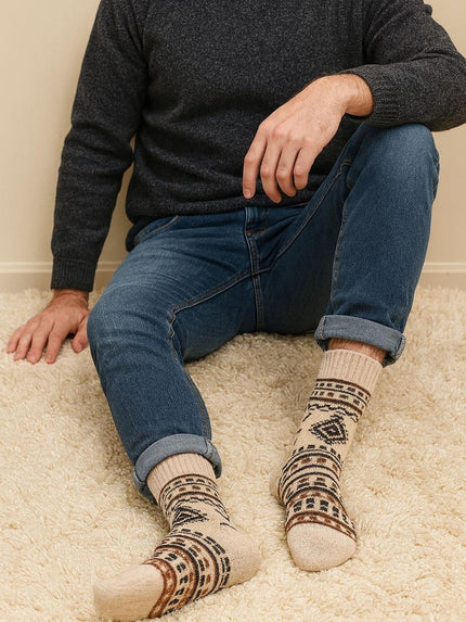 Calcetines de Lana y Cachemira Hombre