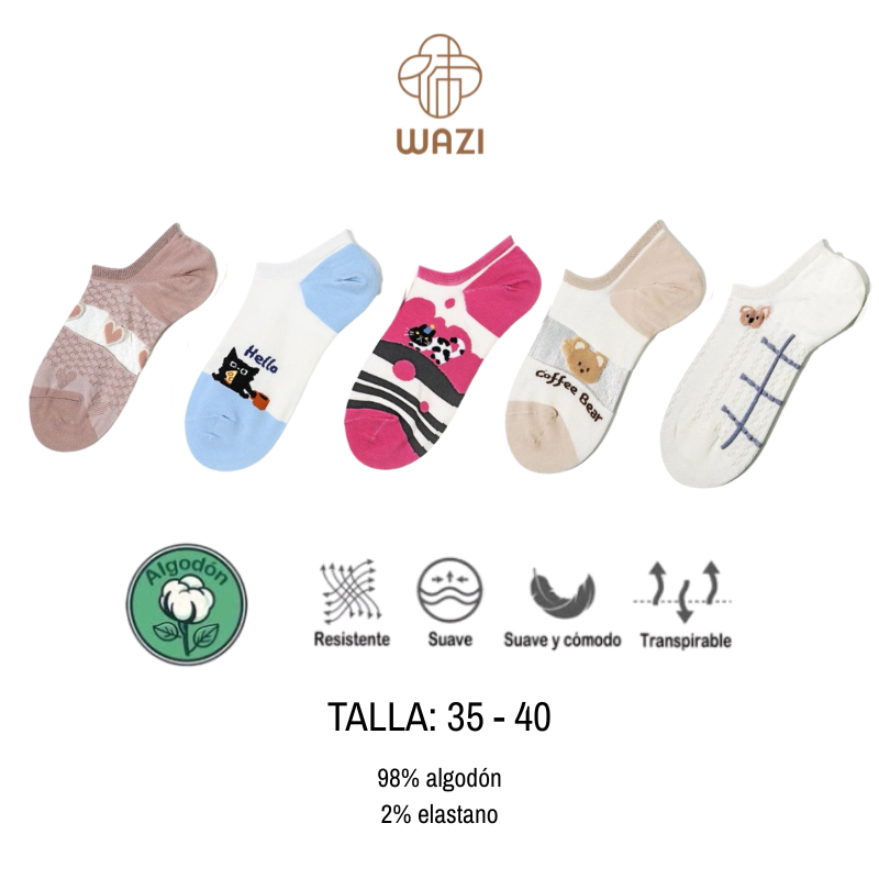 Calcetines Invisibles Mujer
