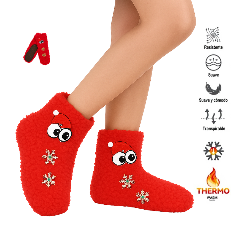 Calcetines Antideslizantes Térmicos Navidad