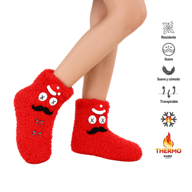 Calcetines Antideslizantes Térmicos Navidad