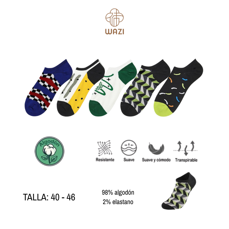 Calcetines Tobilleros Hombre