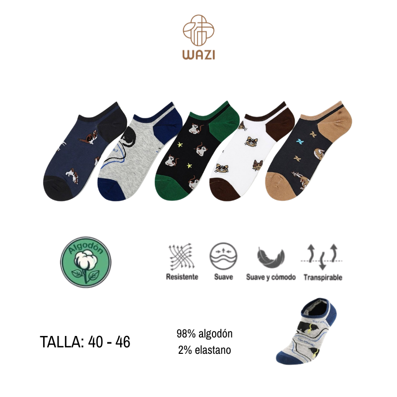 Calcetines Tobilleros Hombre