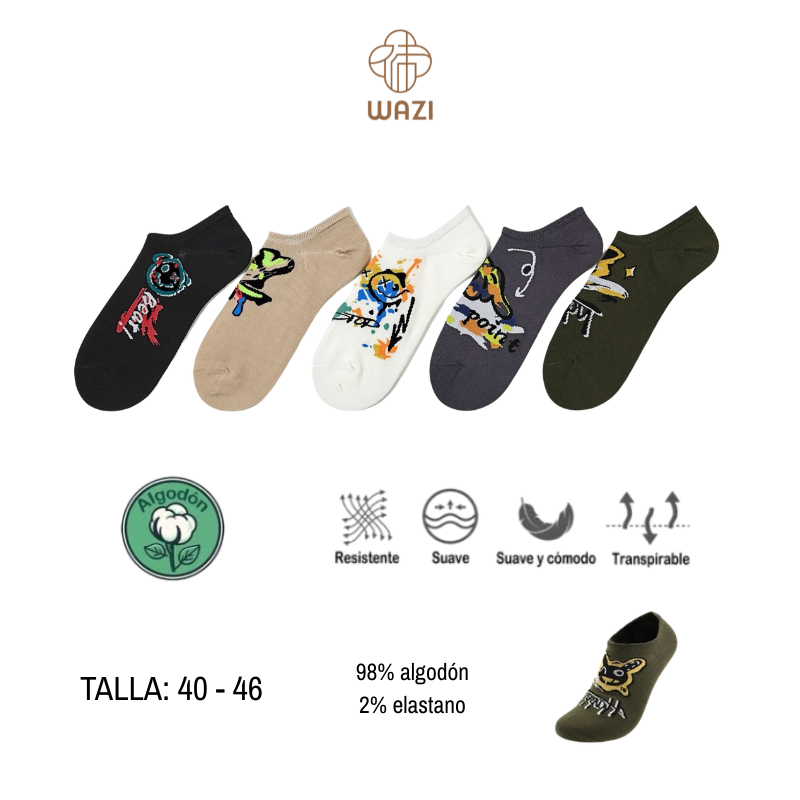 Calcetines Tobilleros Hombre