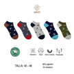 Calcetines Tobilleros Hombre