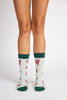 Calcetines antibacterianos estampados de Sandía