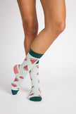 Calcetines antibacterianos estampados de Sandía