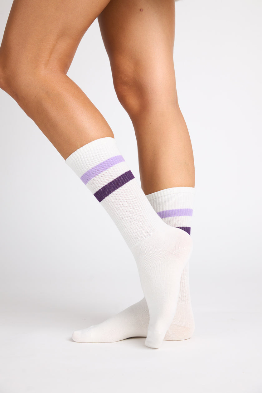 Calcetines antibacterianos estampados de uva